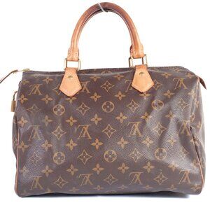 Authentic Louis Vuitton Monogram Speedy 30